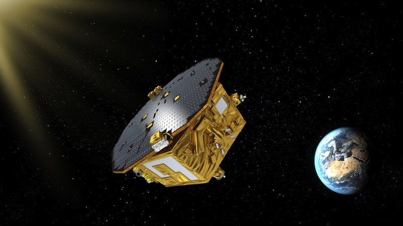 Mit Lisa Pathfinder werden Schlüsseltechnologien für ein Gravitationswellen-Observatoriums im Weltraum getestet.