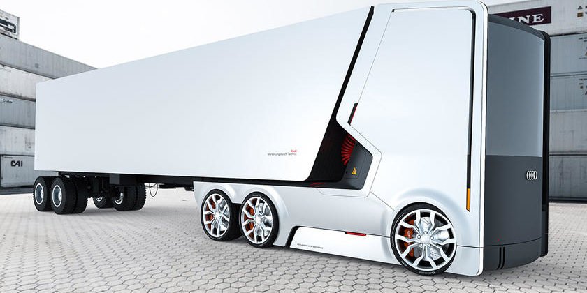 So toll könnten Elektro-Trucks von Audi aussehen