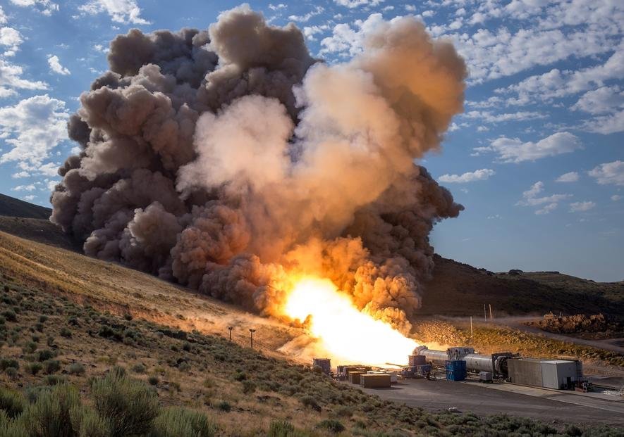 Nasa hat stärkstes Raketentriebwerk der Welt getestet