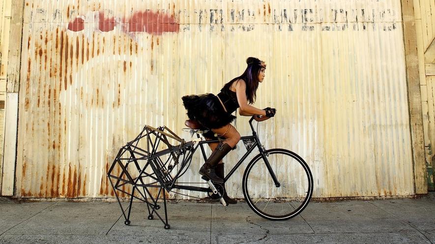 Das Strandbeest-Bike: Ist das Kunst oder kann man damit weg?