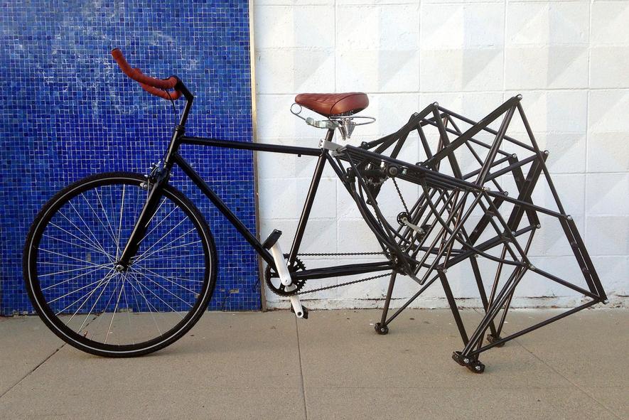 Das Strandbeest-Bike: Ist das Kunst oder kann man damit weg?