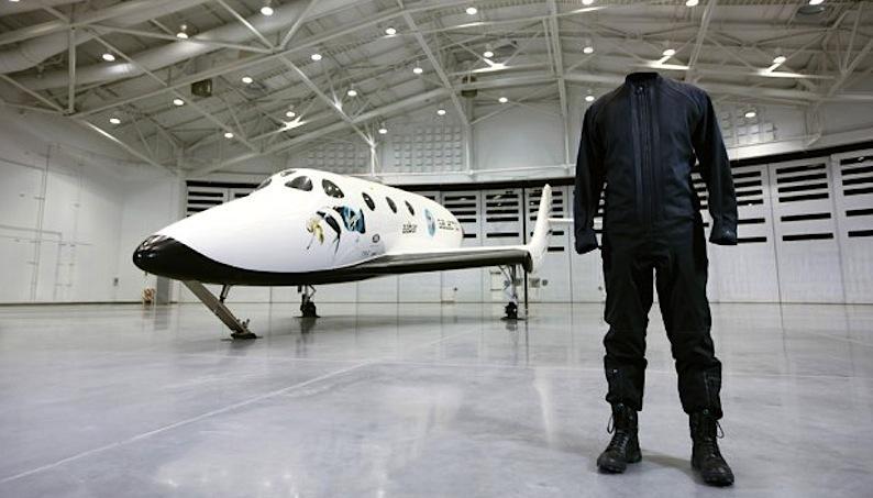 Mit diesem Raumanzug sollen künftig die Astronauten und Weltraumtouristen von Virgin Galactic die Reise ins All antreten.