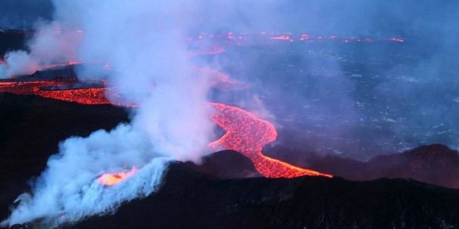 Europas größter Vulkanausbruch unter Europas größtem Gletscher