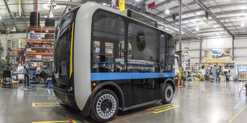 Fahrerloser Bus aus dem 3D-Drucker wird in Berlin gebaut