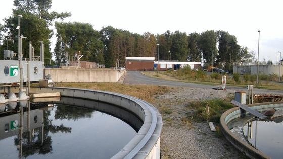 Auf der Kläranlage Wolfsburg-Hattorf wird das Abwasser für den Pflanzenanbau im Projekt HypoWave aufbereitet. 