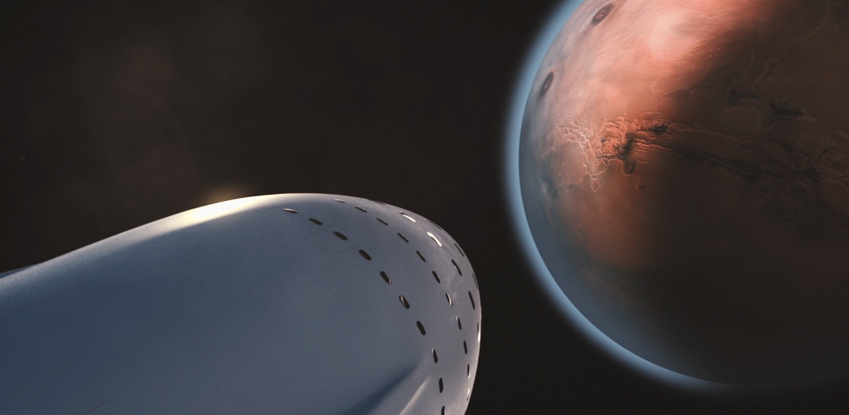 Alle 26 Monate will SpaceX künftig zum Mars fliegen.