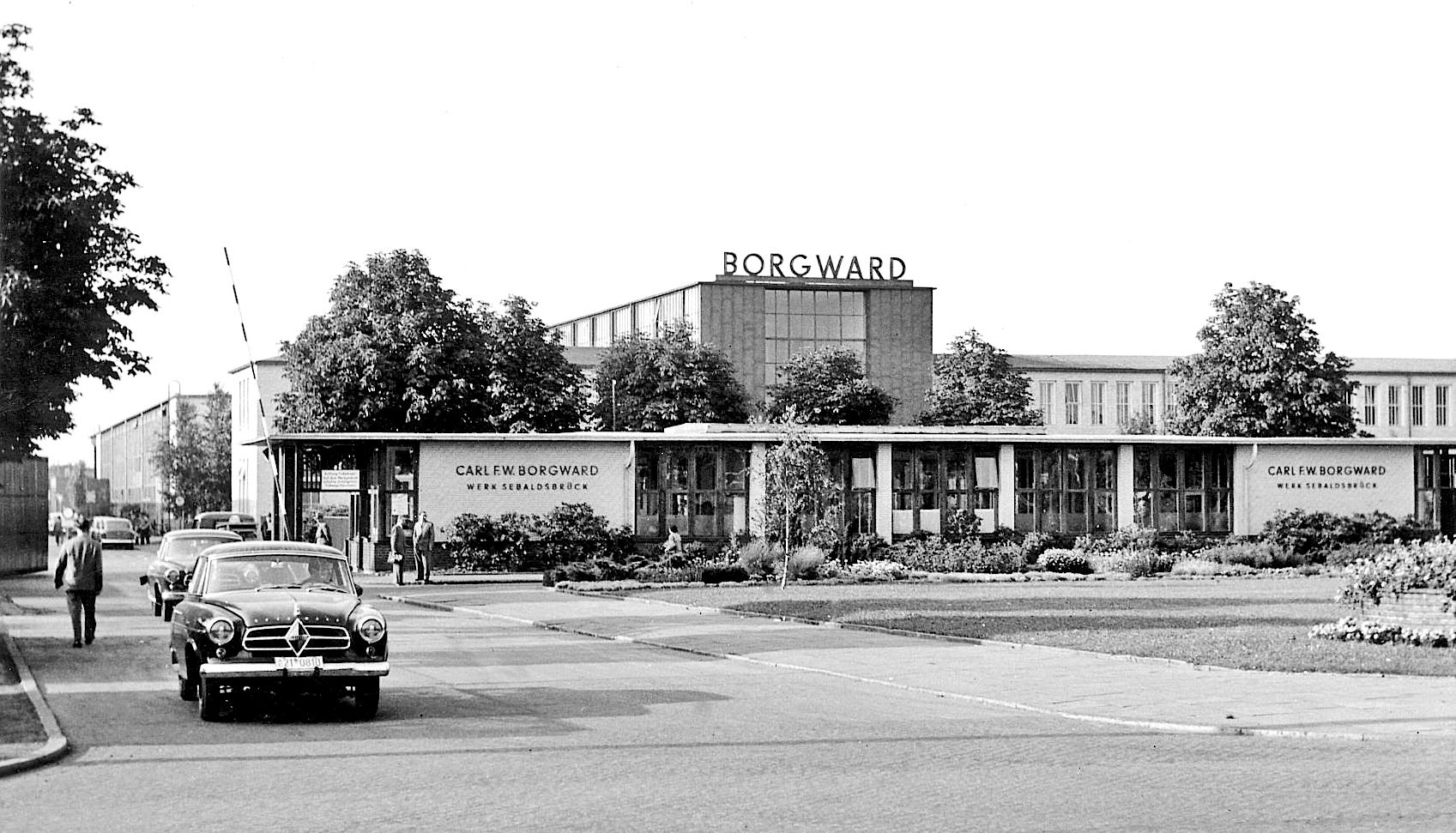 Bis zur Insolvenz 1961 wurden im Borgward-Werk in Bremen-Sebaldsbrück mehr als eine Million Fahrzeuge gebaut.