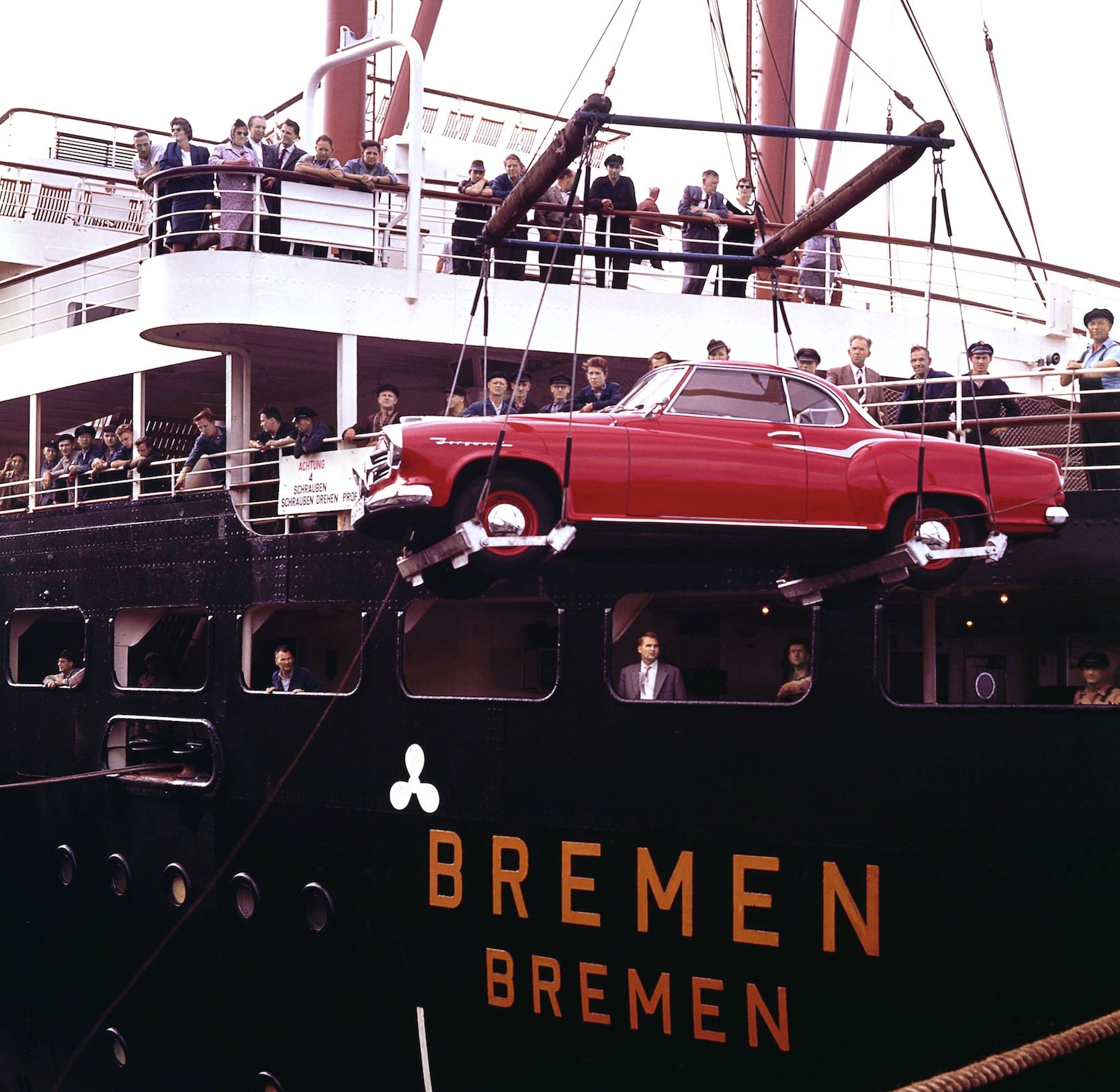 Die Nähe zum Bremer Überseehafen war schon früher ein Argument für Borgward, um an der Weser Autos herzustellen. 