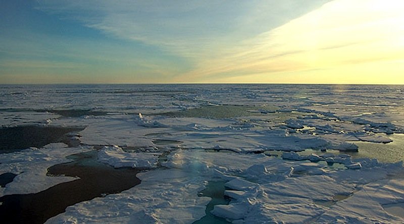 Der Klimawandel hat zur Folge, dass das Meereis immer dünner und löchriger wird – bis es schmilzt.