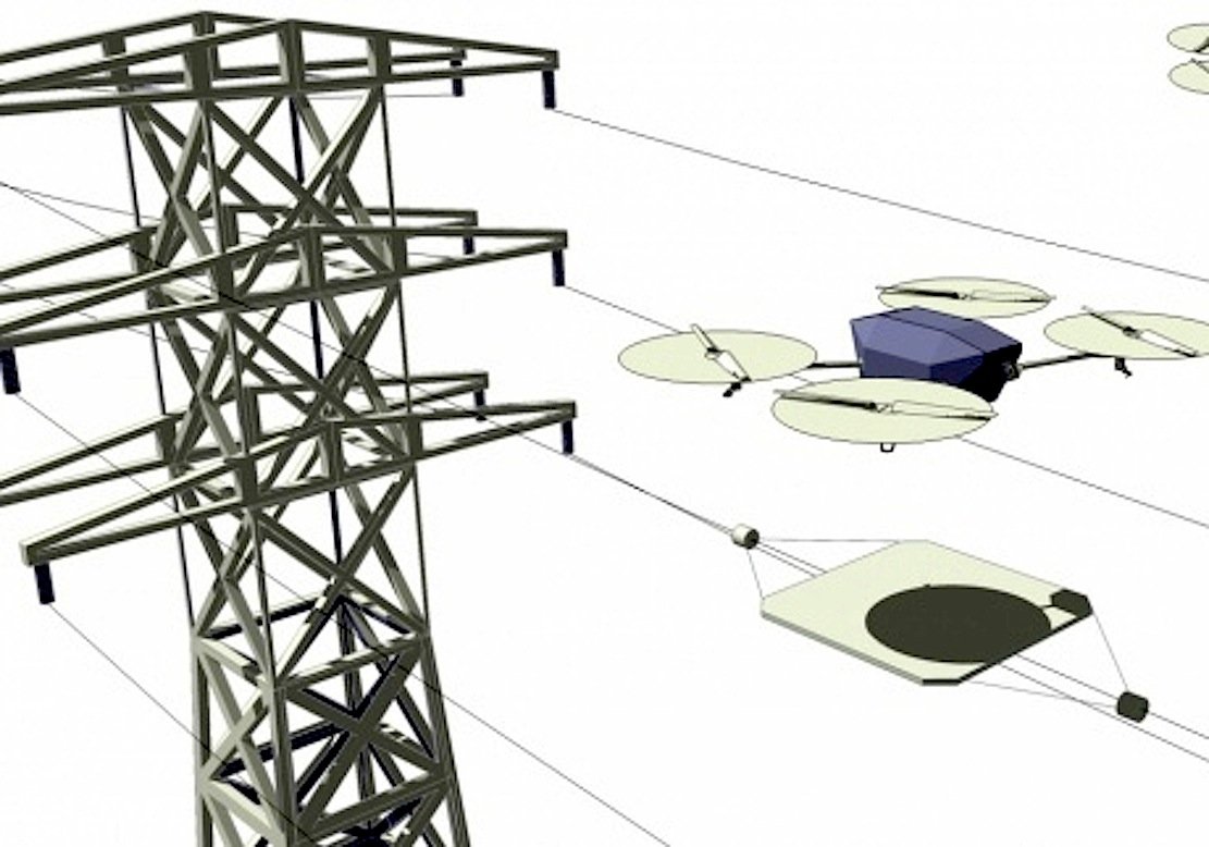Bei Überwachungsaufgaben von Drohnen könnten induktive Ladestationen so installiert werden, dass die Drohnen länger oder sogar dauerhaft in der Luft bleiben können.