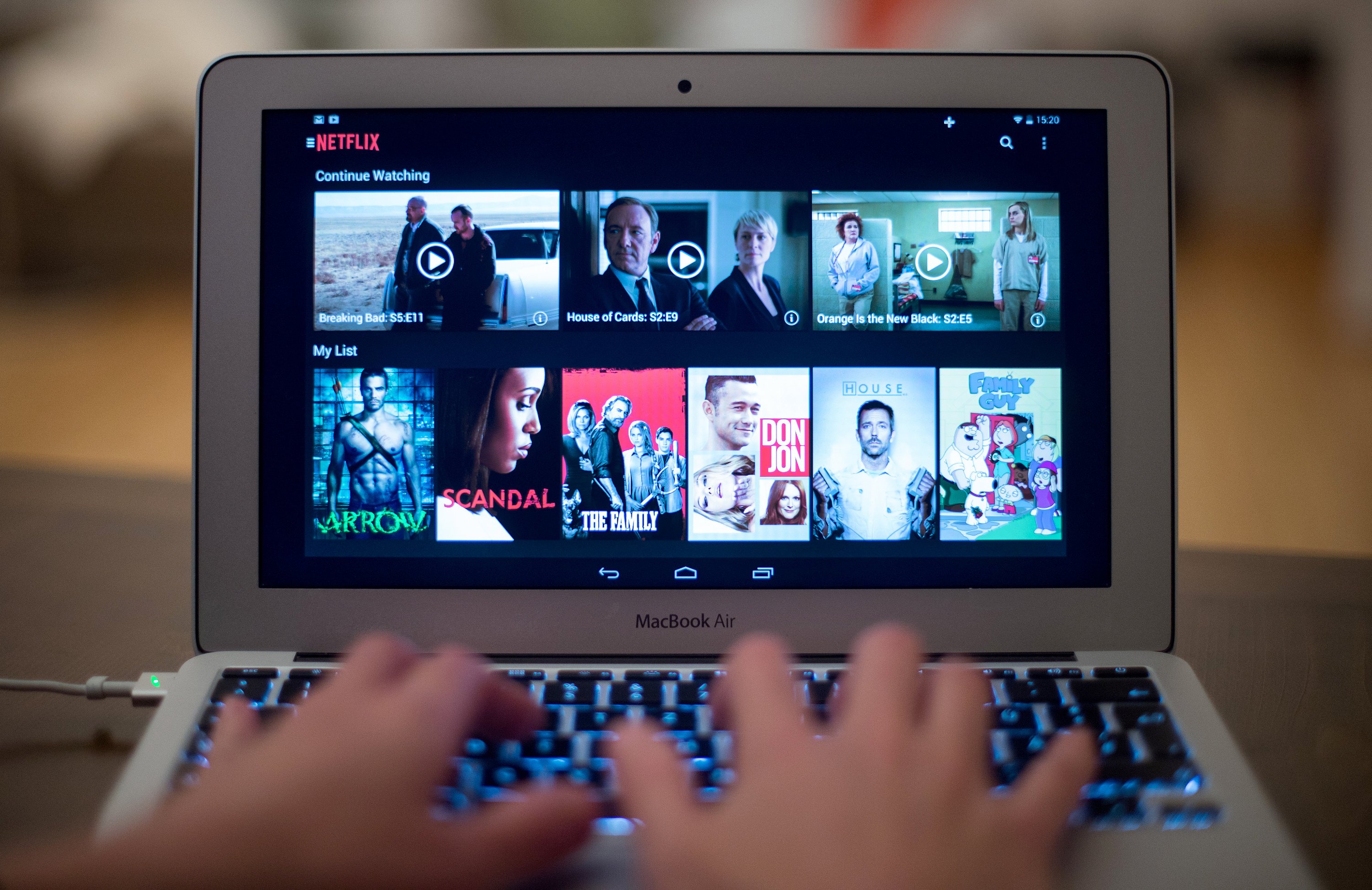 Die Videostreaming-Firma Netflix hat inzwischen etwa 83 Millionen Abonnenten.