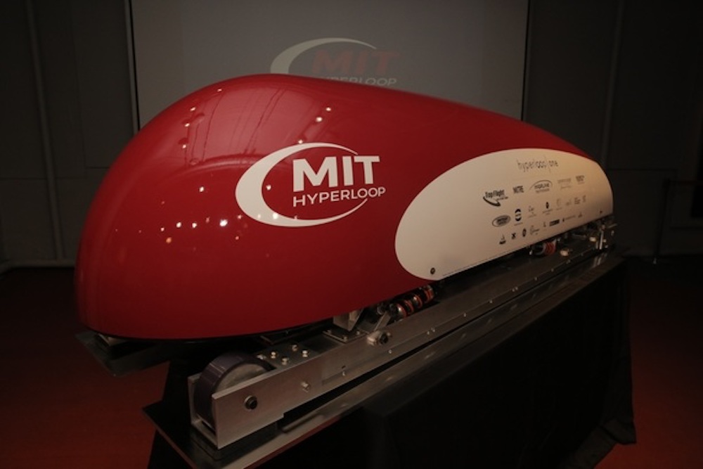 Der Pod des MIT-Studententeams.