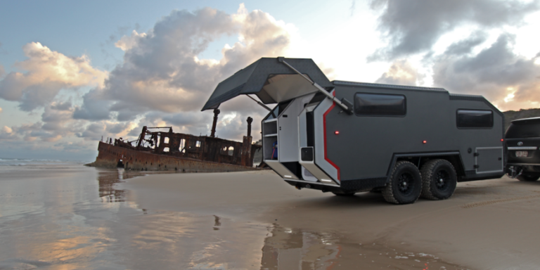 Dieser Wohnwagen schreckt vor nichts zurück - ingenieur.de