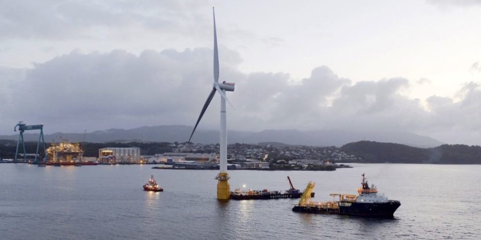 Weltgrößter schwimmender Windpark entsteht vor Schottland in der Nordsee
