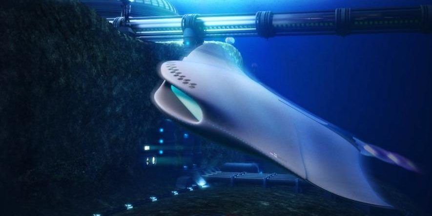 Royal Navy träumt von U-Booten, die aussehen wie ein Rochen