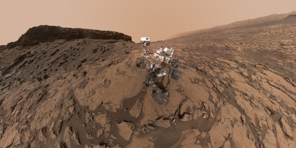 Curiosity auf dem Mars