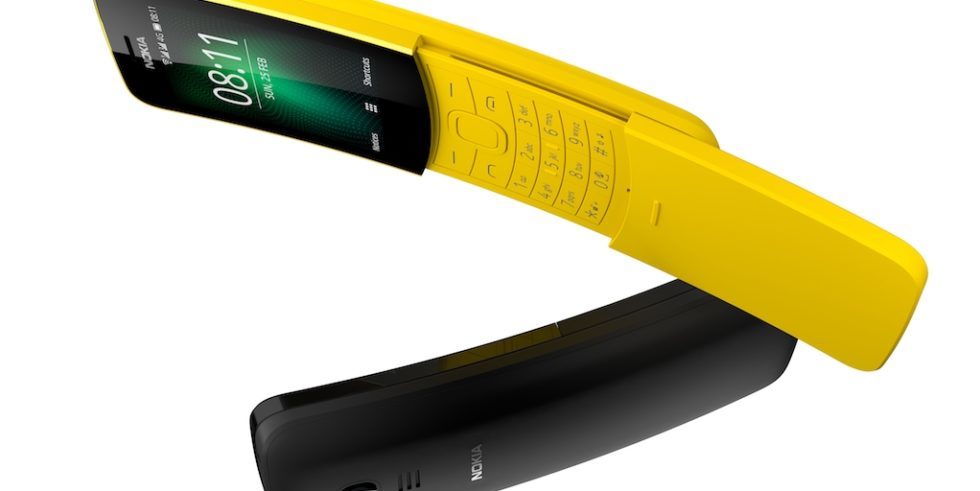 Nokia 8110 4G in gelb