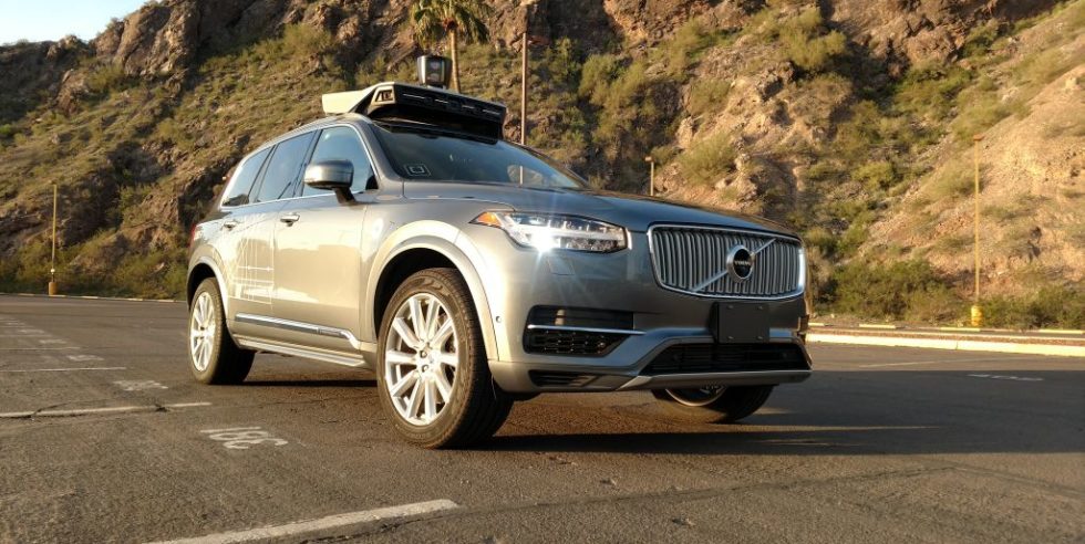 Uber-Robotertaxi von Volvo