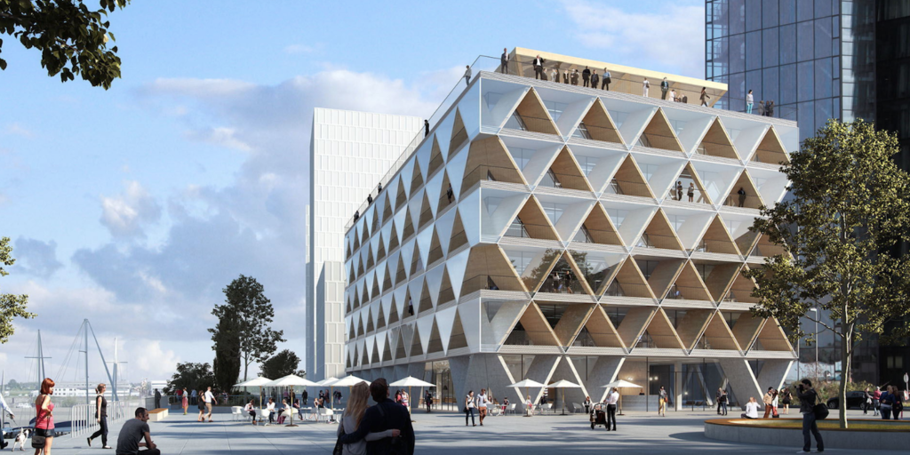 So schick wird Düsseldorfs erstes Holzhybridhaus