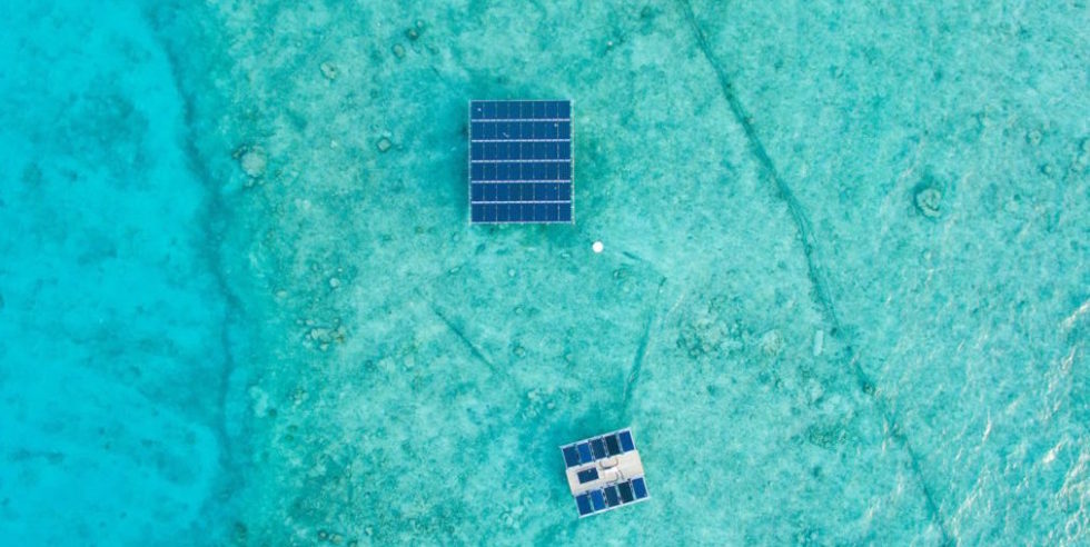 Österreicher bauen schwimmende Solarinseln für die Malediven