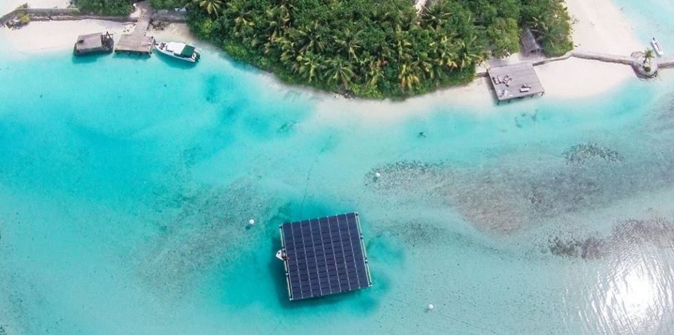 Österreicher bauen schwimmende Solarinseln für die Malediven