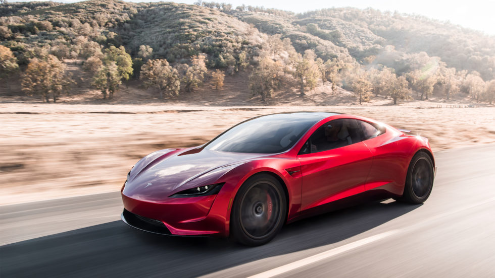 Teslas Roadster bekommt einen Raketenantrieb