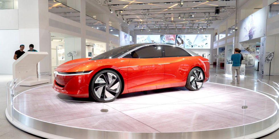 Der I.D. Vizzion von Volkswagen.