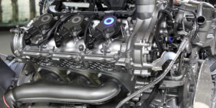 Nahaufnahme eines Motors