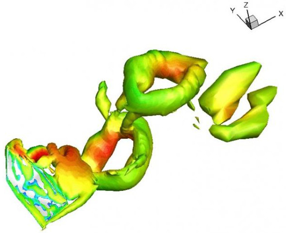 Das Computermodell zeigt die Beweglichkeit der Fledermausflügel.<br srcset=