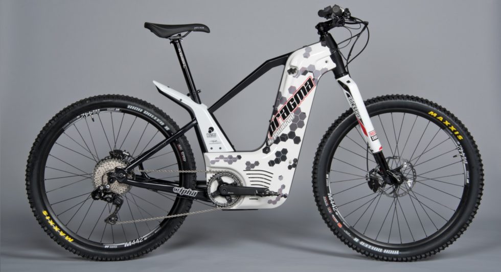 Wasserstoff-Bike Alpha mit Camouflage