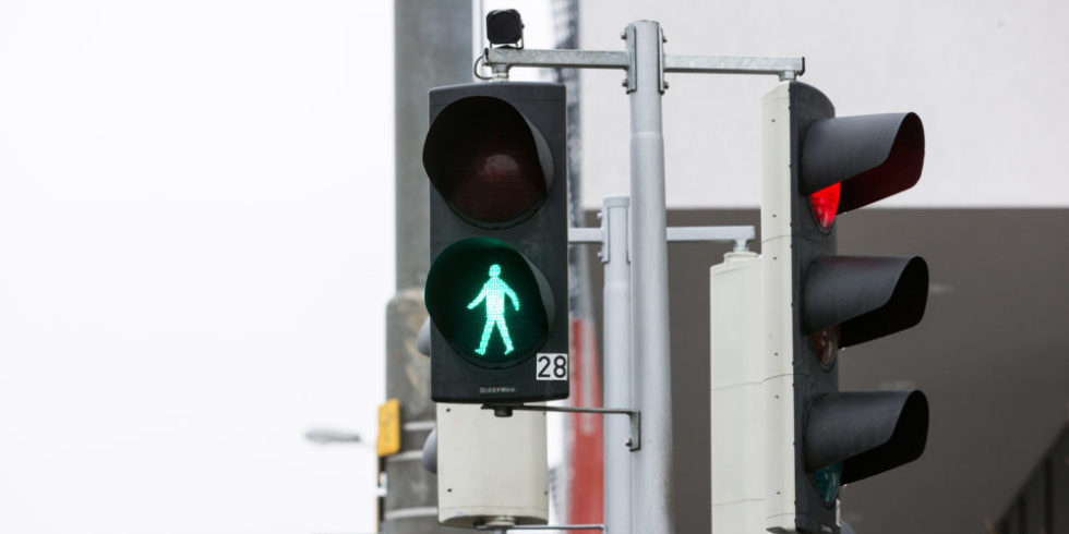 Stadt: Ampel sorgt für Sicherheit der Fußgänger