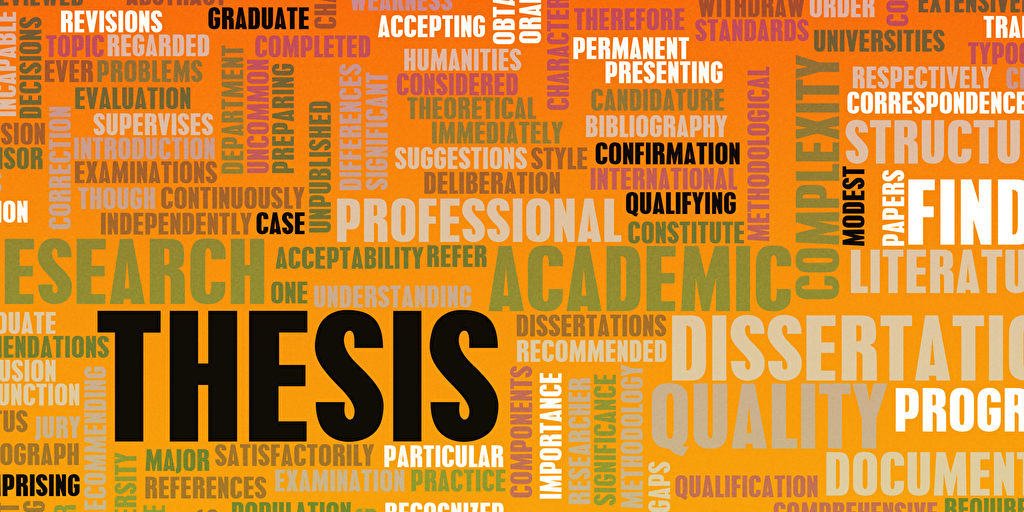 Thesis writing picture