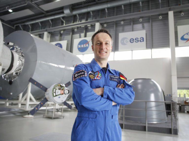 Matthias Maurer im European Astronaut Center in Köln.