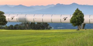 Hyperloop Strecke in Bayern