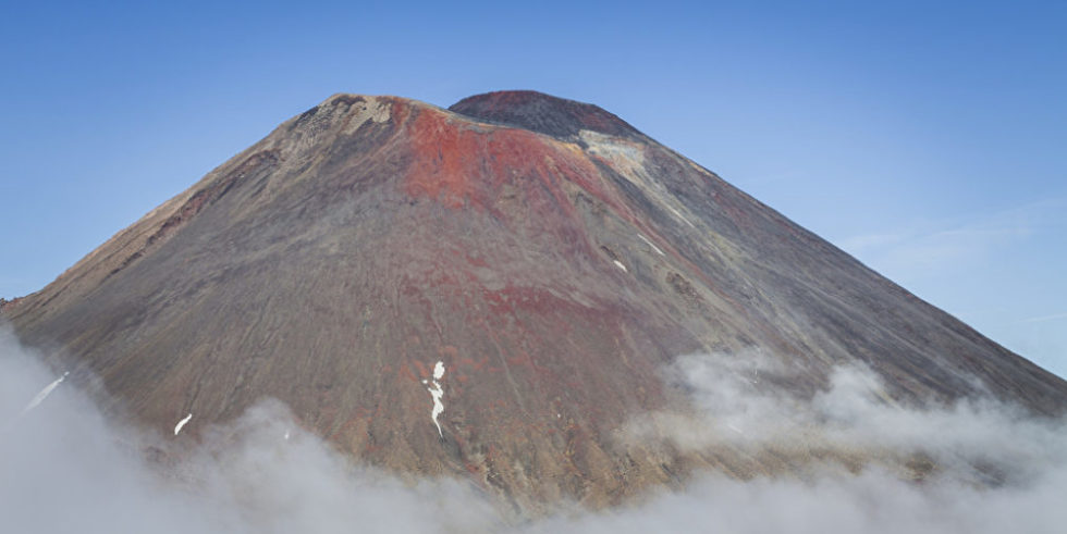 ngauruhoe vulkan tongariro nationalpark nordinsel