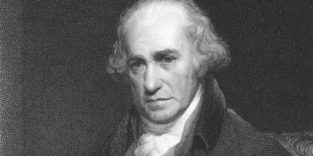 Porträt von James Watt