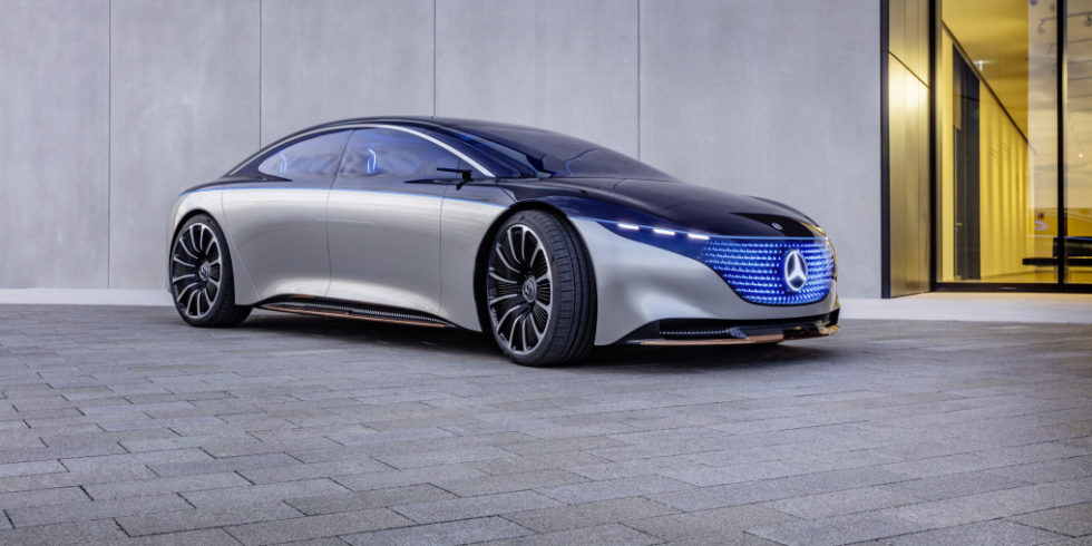 Mercedes Showcar Vision EQS