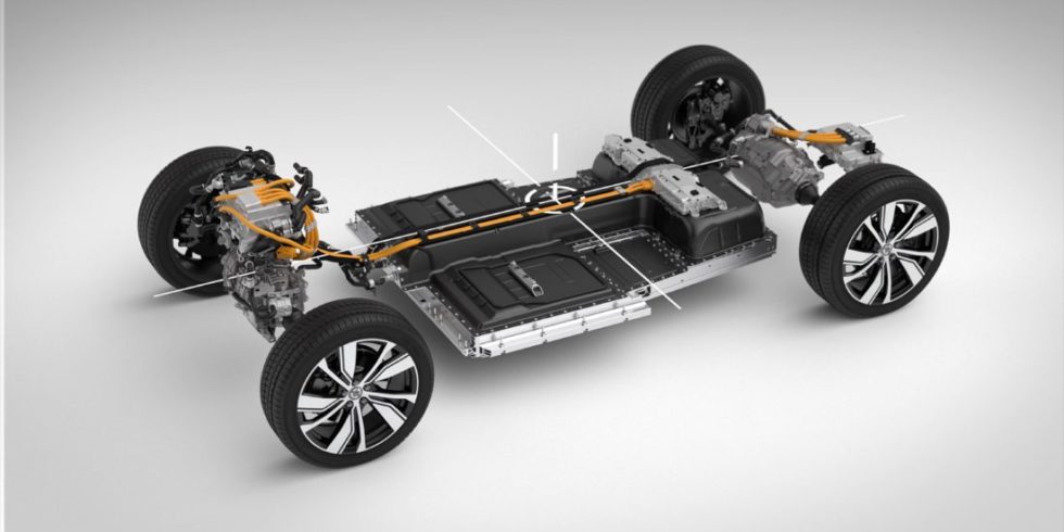 Chassis des Volvo_XC40_Recharge