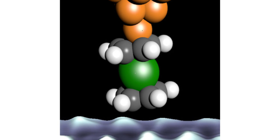 Illustration Rastertunnelmikroskop