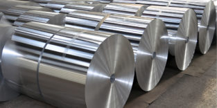 Stahlrollen nebeneinander