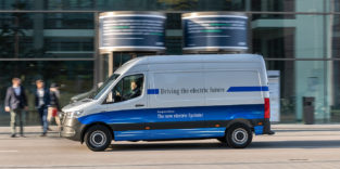 Elektrischer Sprinter von Mercedes-Benz