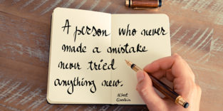 Zitat im Buch aufschreiben