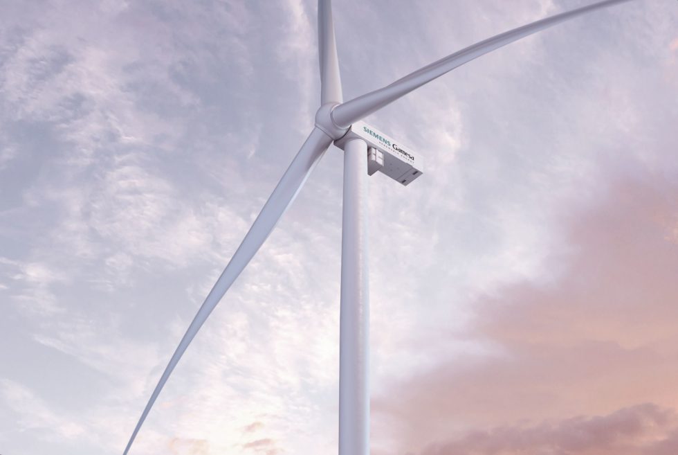 Die neue Onshore-Windturbine SG 5.X. Bild: Siemens Gamesa