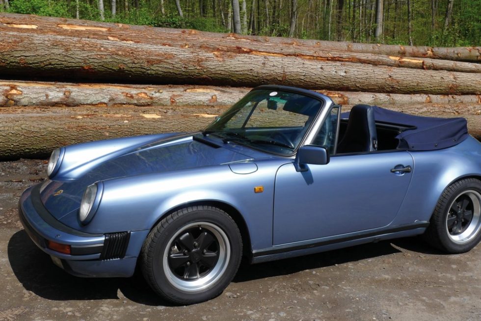 Bild 1 Messobjekt Porsche 911 Cabriolet, Baujahr 1986. Quelle: IFA