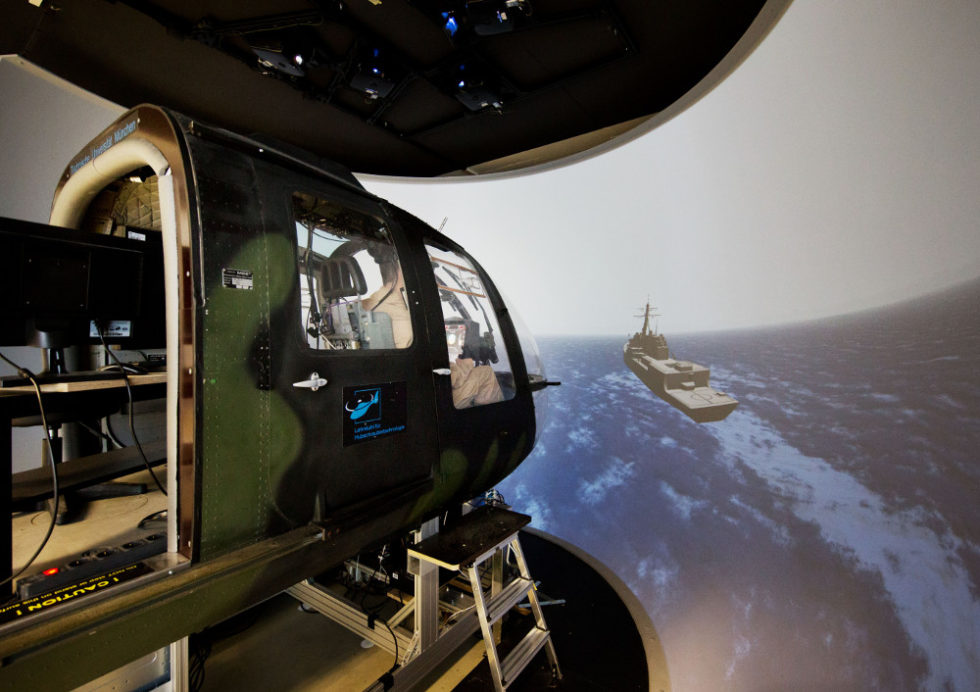 Virtuelle Realität soll Hubschrauber-Piloten unterstützen