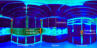 Thermografie-Aufnahme