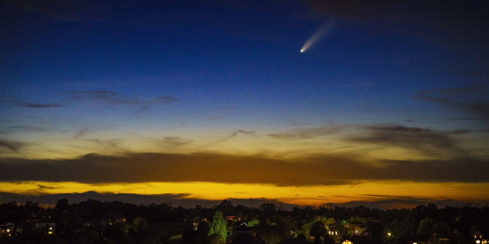 Licht blau dynamisch raum himmel schön im freien natur