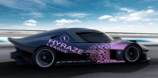 Rennwagen der neuen HYRAZE League
