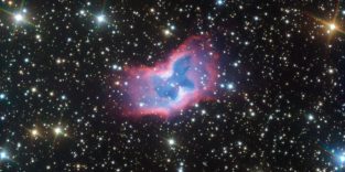 Weltraum-Schmetterling