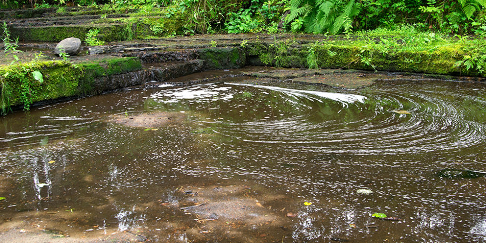 verschmutzter Fluss